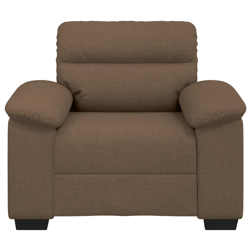 Barna szövet kanapéfotel 60 cm Barna szövet kanapéfotel 60 cm