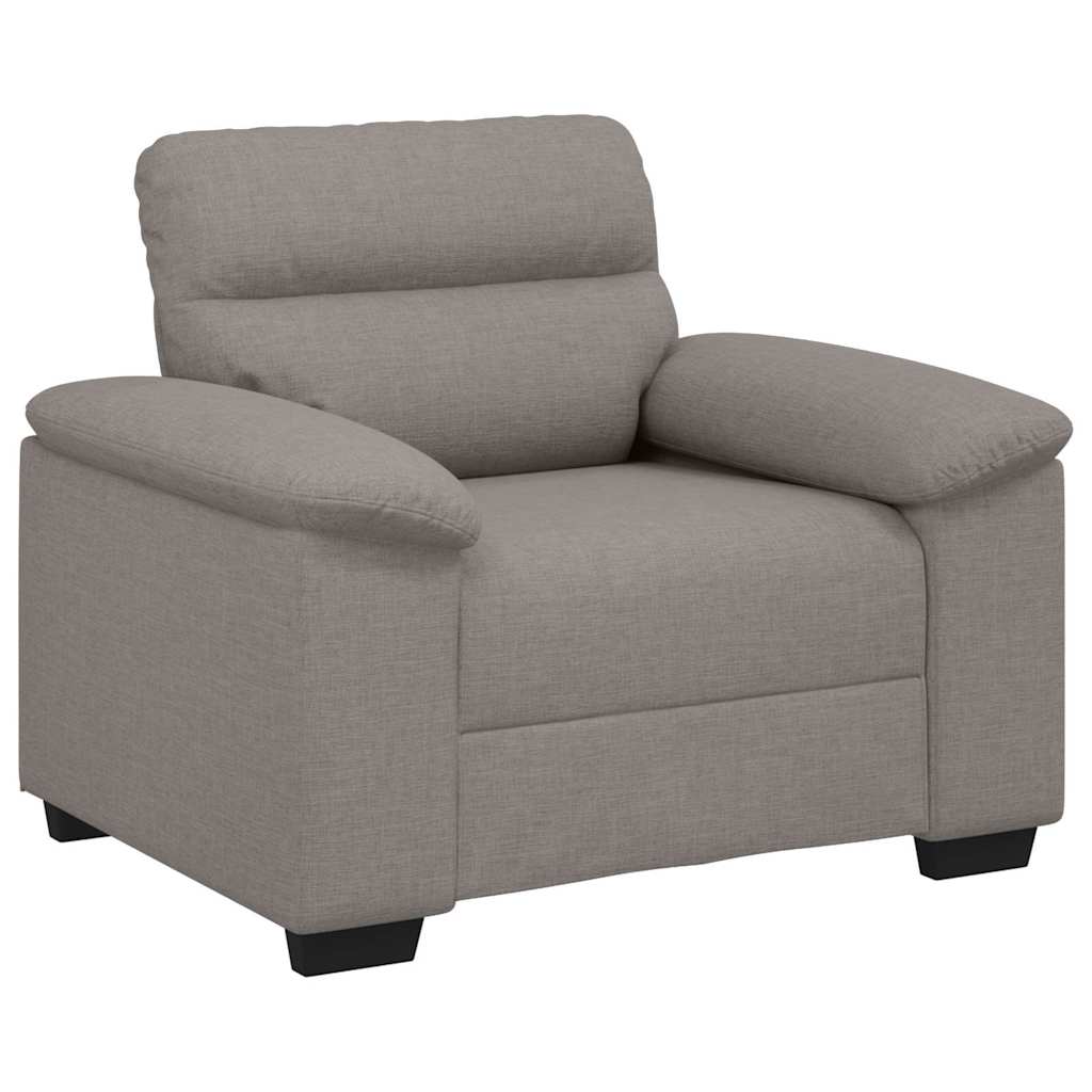 Tópszínű szövet kanapéfotel 60 cm Tópszínű szövet kanapéfotel 60 cm