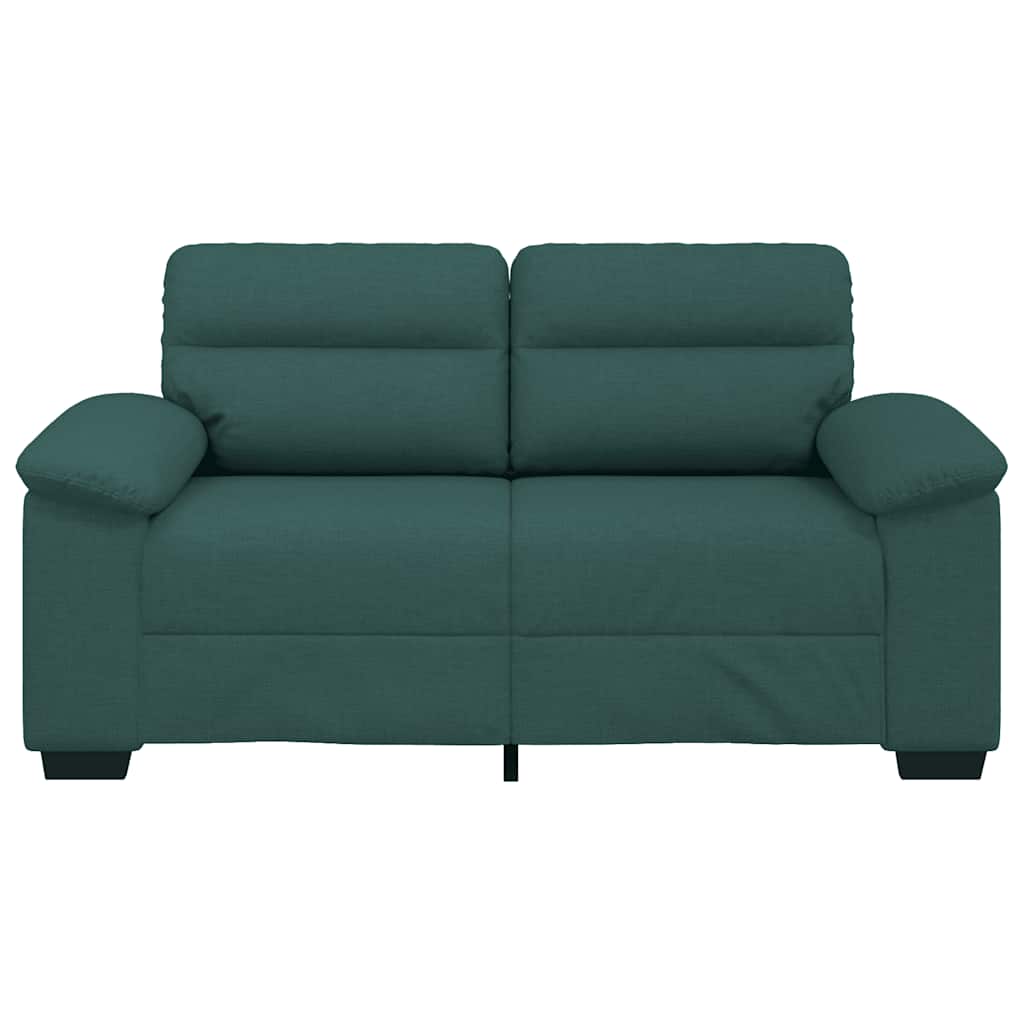 Kétszemélyes sötétzöld szövet kanapé 120 cm Kétszemélyes sötétzöld szövet kanapé 120 cm