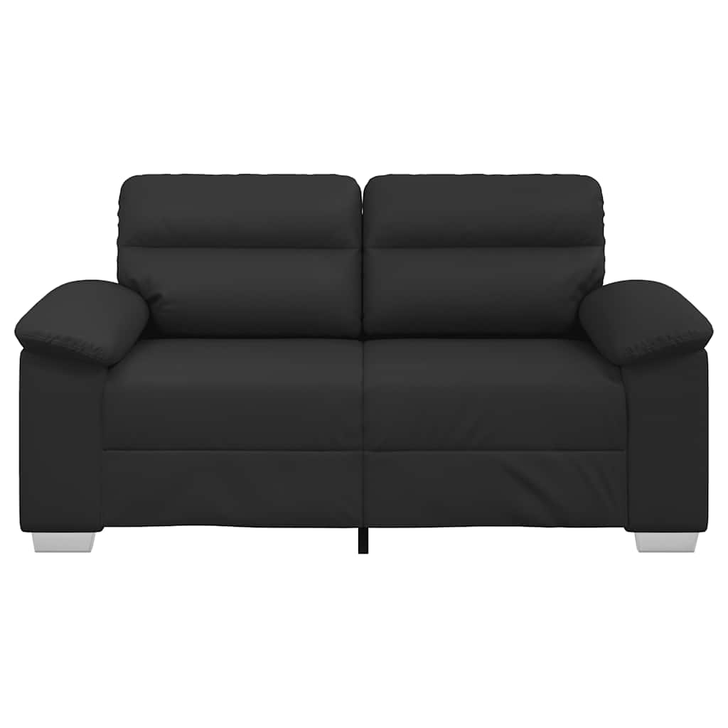 2 személyes fekete műbőr kanapé 120 cm 2 személyes fekete műbőr kanapé 120 cm