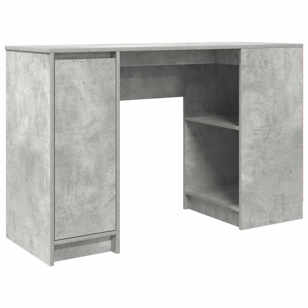 Betonszürke forgácslap íróasztal 120x42x76 cm