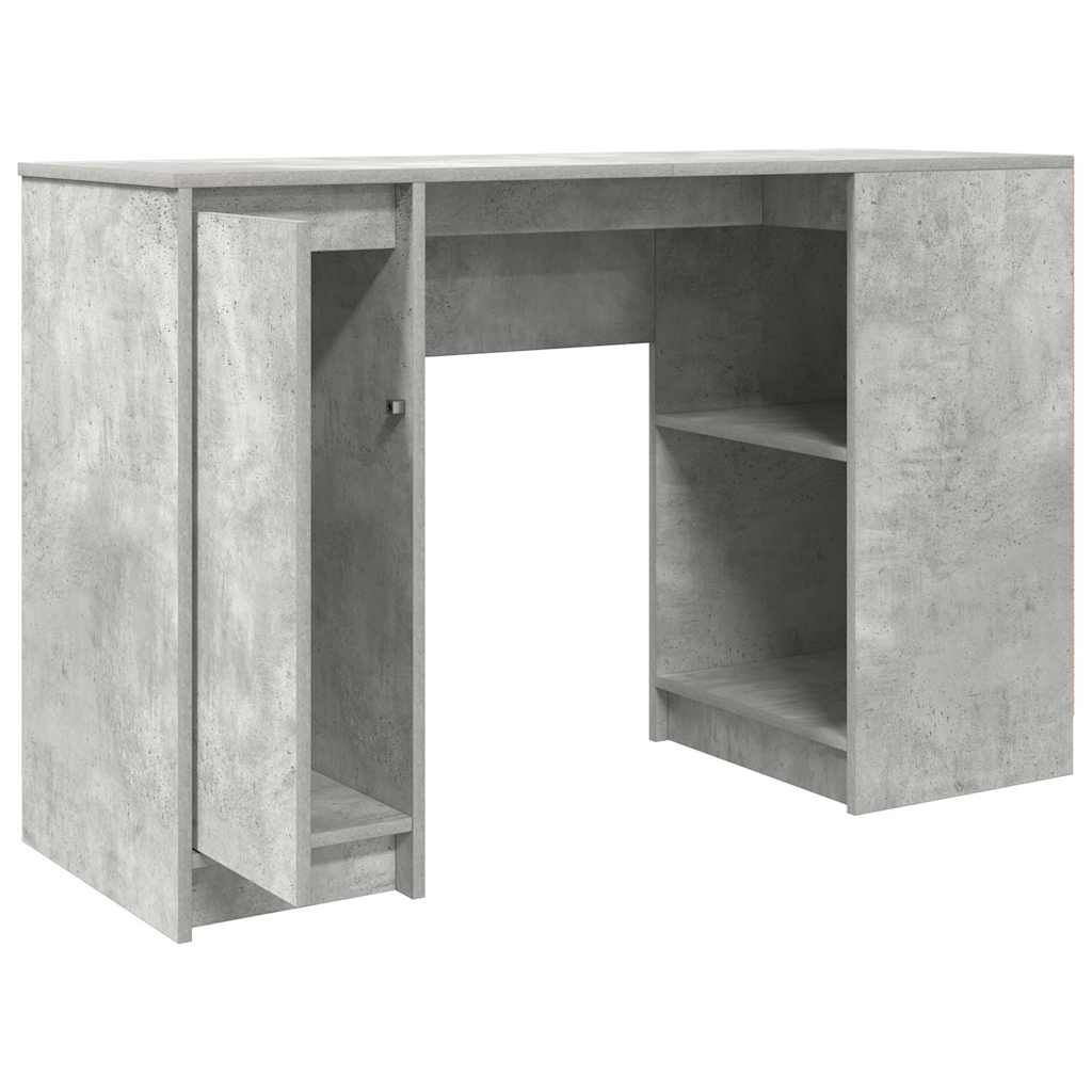 Betonszürke forgácslap íróasztal 120x42x76 cm