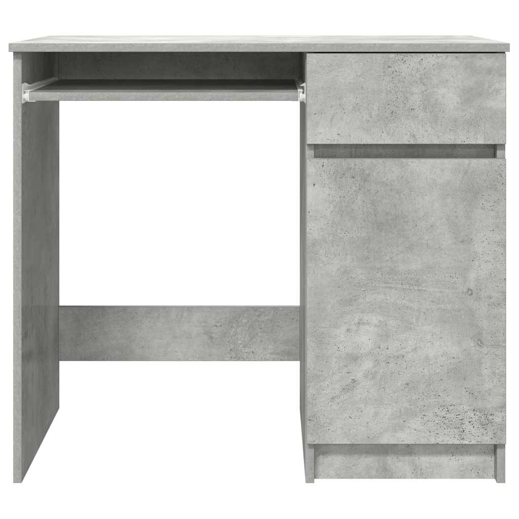 Betonszürke forgácslap íróasztal 86x49x76 cm Betonszürke forgácslap íróasztal 86x49x76 cm