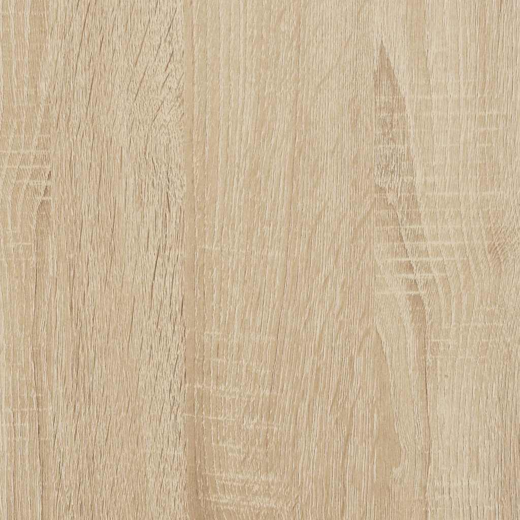 Sonoma tölgy komód fiókokkal és ajtókkal 70,5x34x74,5 cm