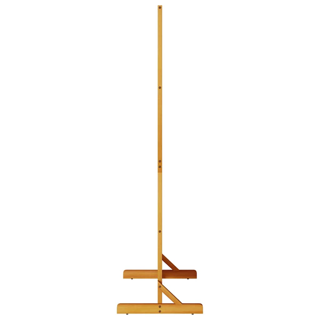 Tömör akácfa adatvédelmi paraván beltéri/kültéri 180,5 cm