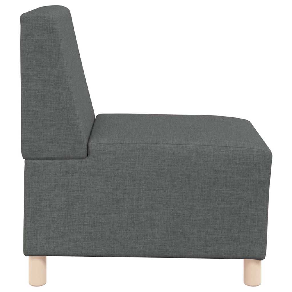 Sötétszürke szövet kanapéfotel 55 cm Sötétszürke szövet kanapéfotel 55 cm