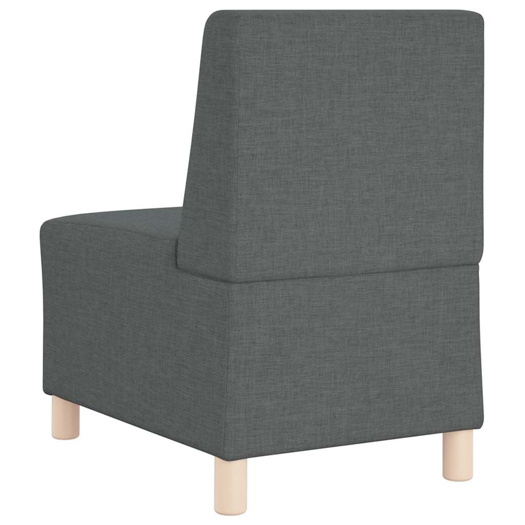 Sötétszürke szövet kanapéfotel 55 cm Sötétszürke szövet kanapéfotel 55 cm