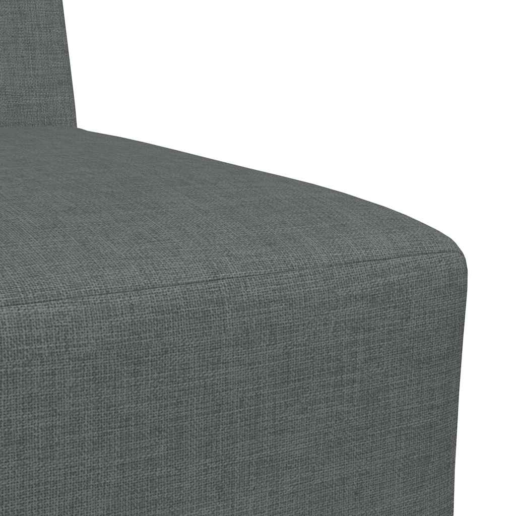 Sötétszürke szövet kanapéfotel 55 cm Sötétszürke szövet kanapéfotel 55 cm