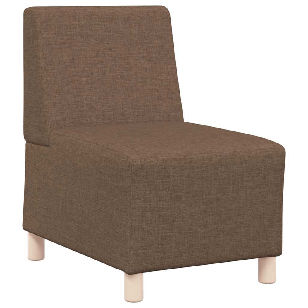 Barna szövet kanapéfotel 55 cm