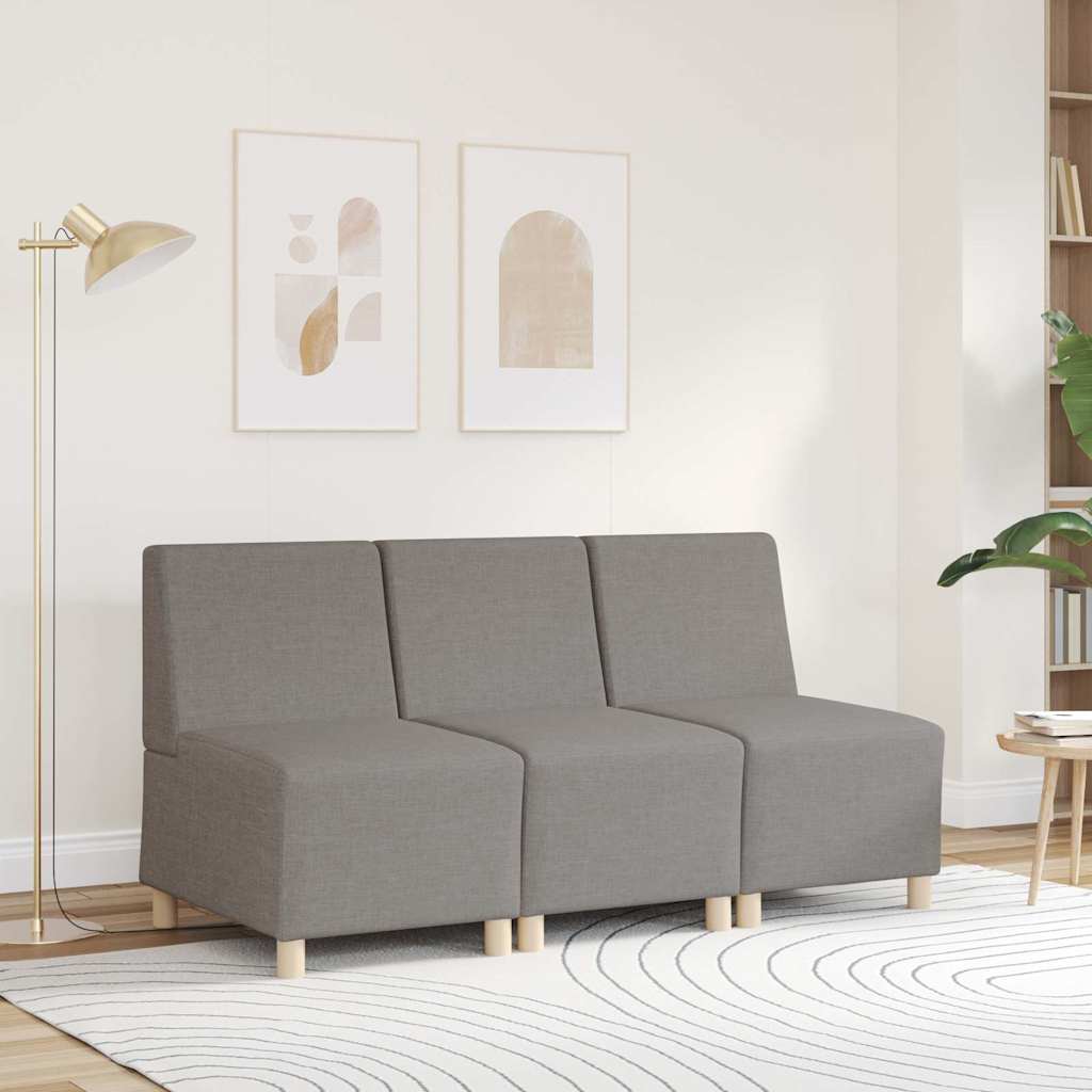 Tópszínű szövet kanapéfotel 55 cm Tópszínű szövet kanapéfotel 55 cm