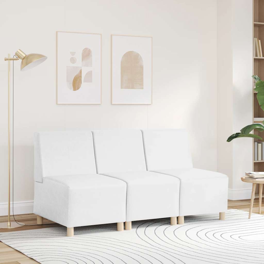 Fehér műbőr fotel 55 cm Fehér műbőr fotel 55 cm