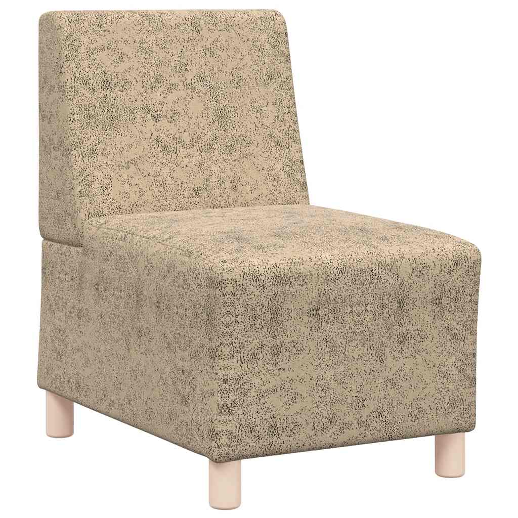 Világosszürke művelúr kanapéfotel 55 cm Világosszürke művelúr kanapéfotel 55 cm
