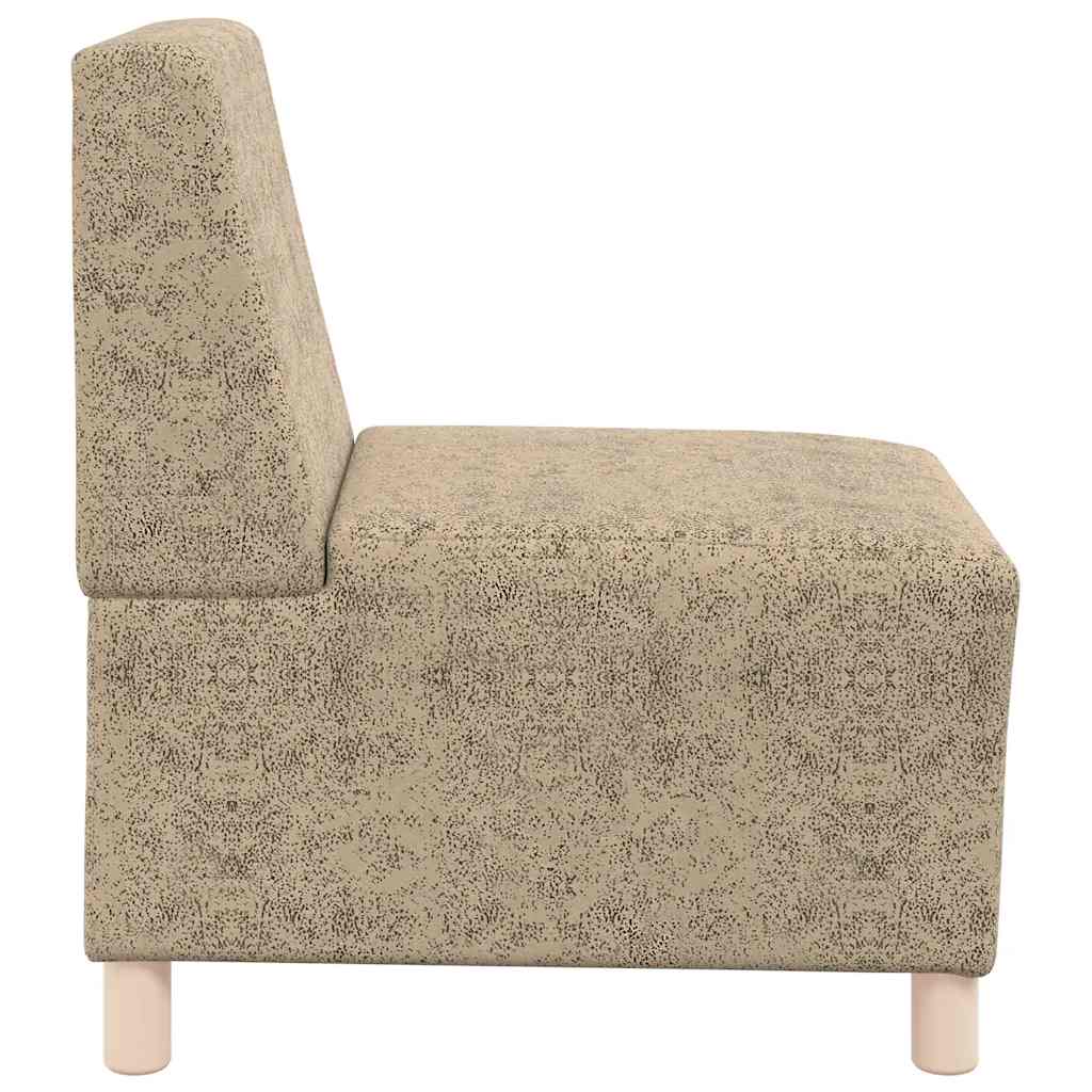 Világosszürke művelúr kanapéfotel 55 cm Világosszürke művelúr kanapéfotel 55 cm