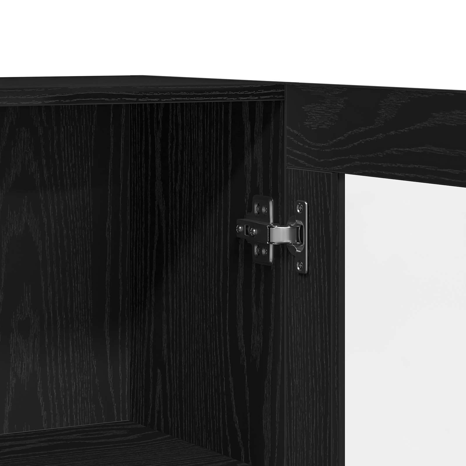 Széf fekete tölgy 120 x 30,5 x 70 cm faanyag