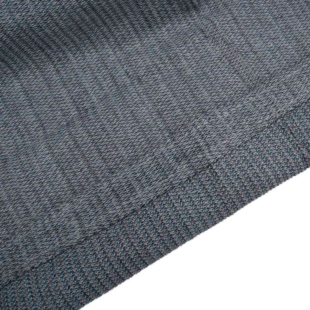 Sátor szőnyeg kék és szürke 600 × 300 cm polietilén