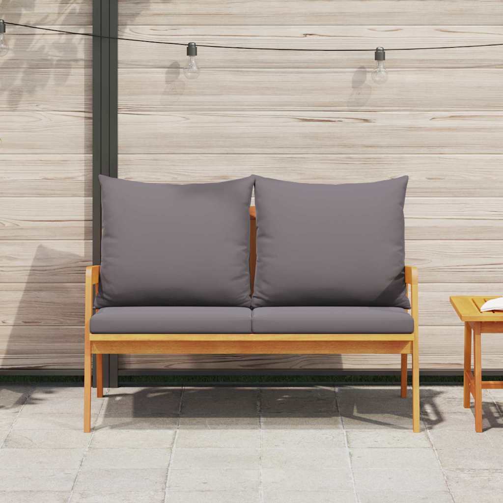 Kerti pad olaj természetes 115 x 65 x 71 cm tömör akácfa