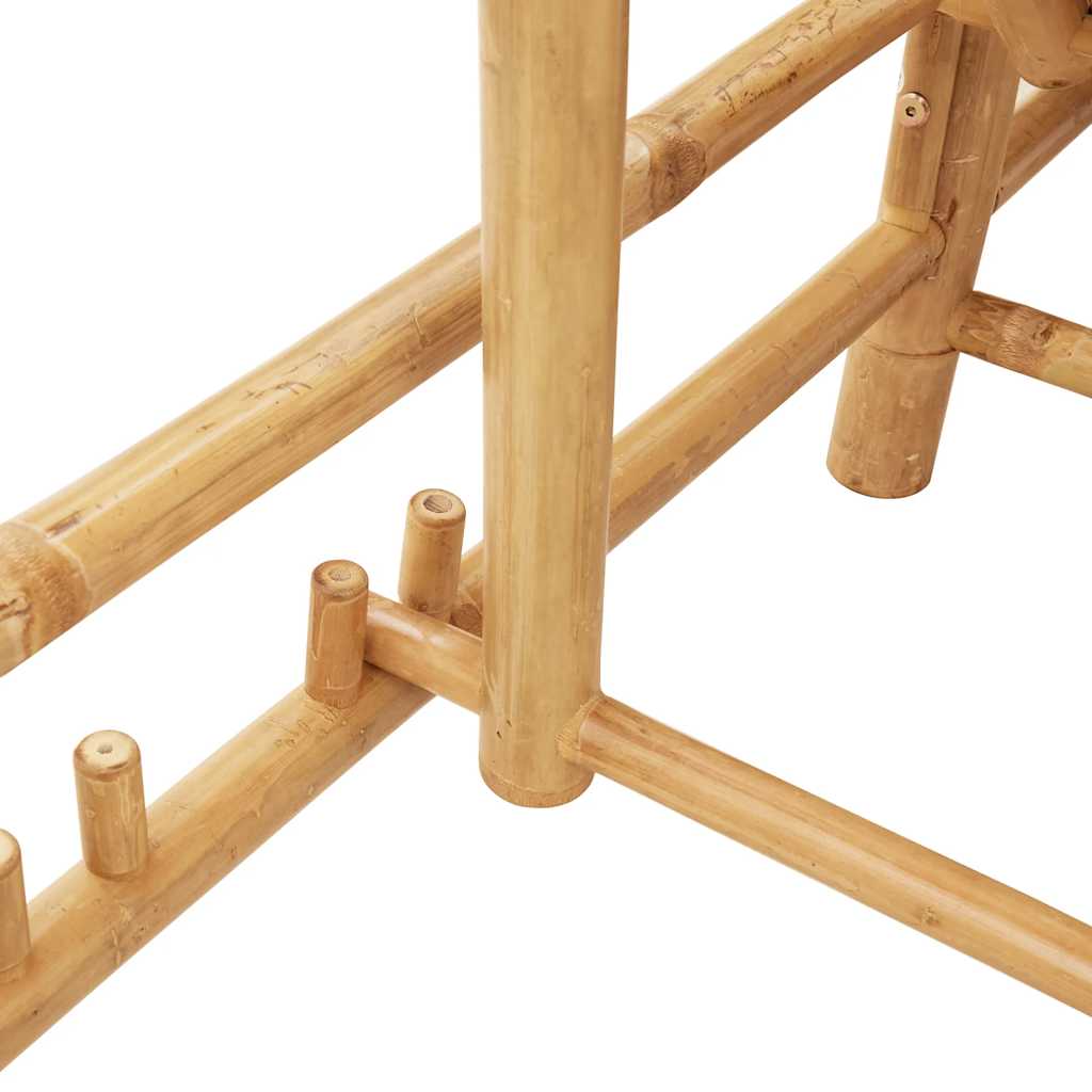 Bambusz napozóágy 55x199x30 cm