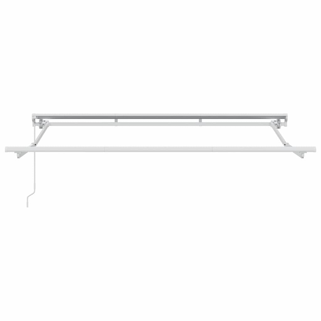 Behúzható napellenző antracit és fehér 250 x 200 cm