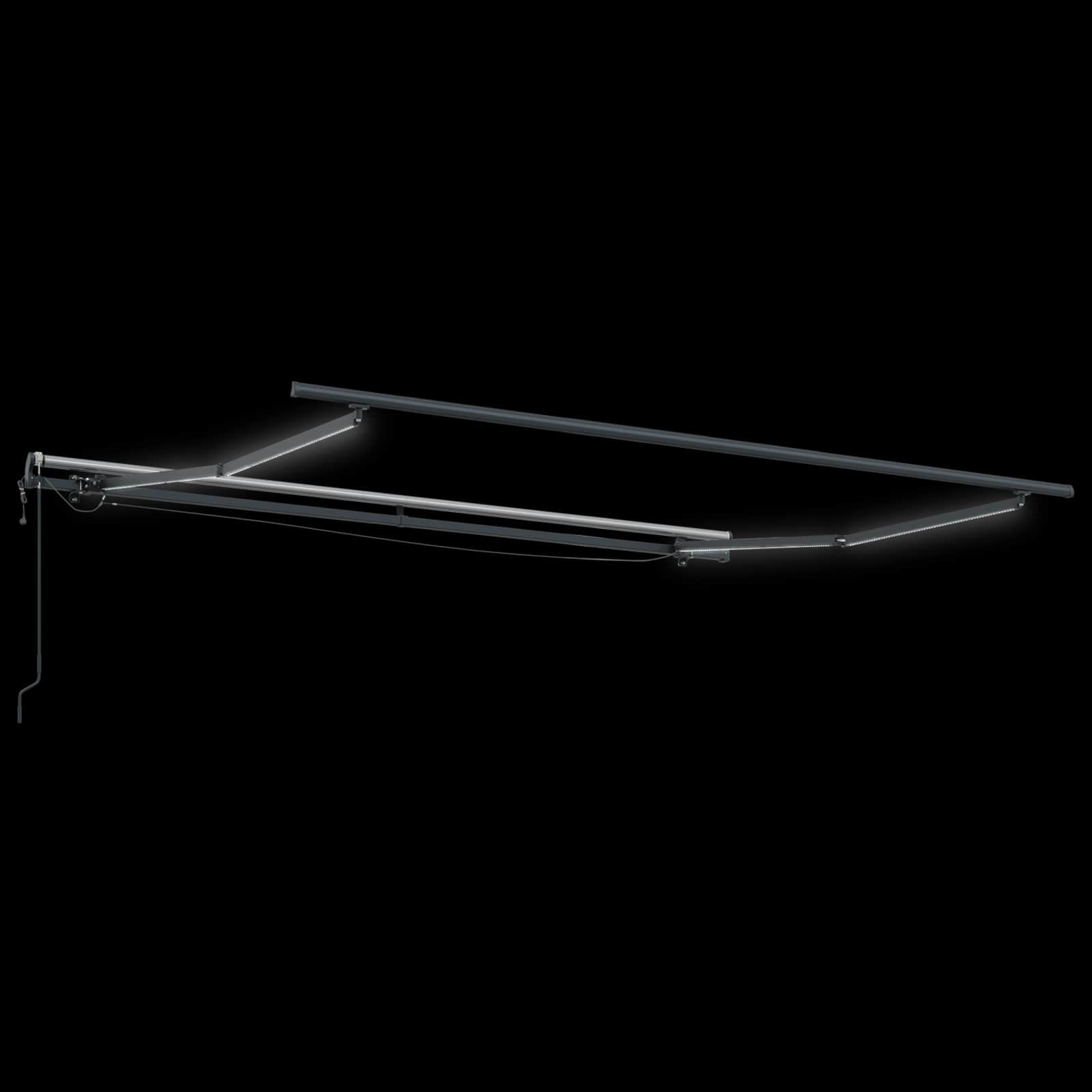 Napernyő anyag sárga és narancs 300 x 250 cm poliészter