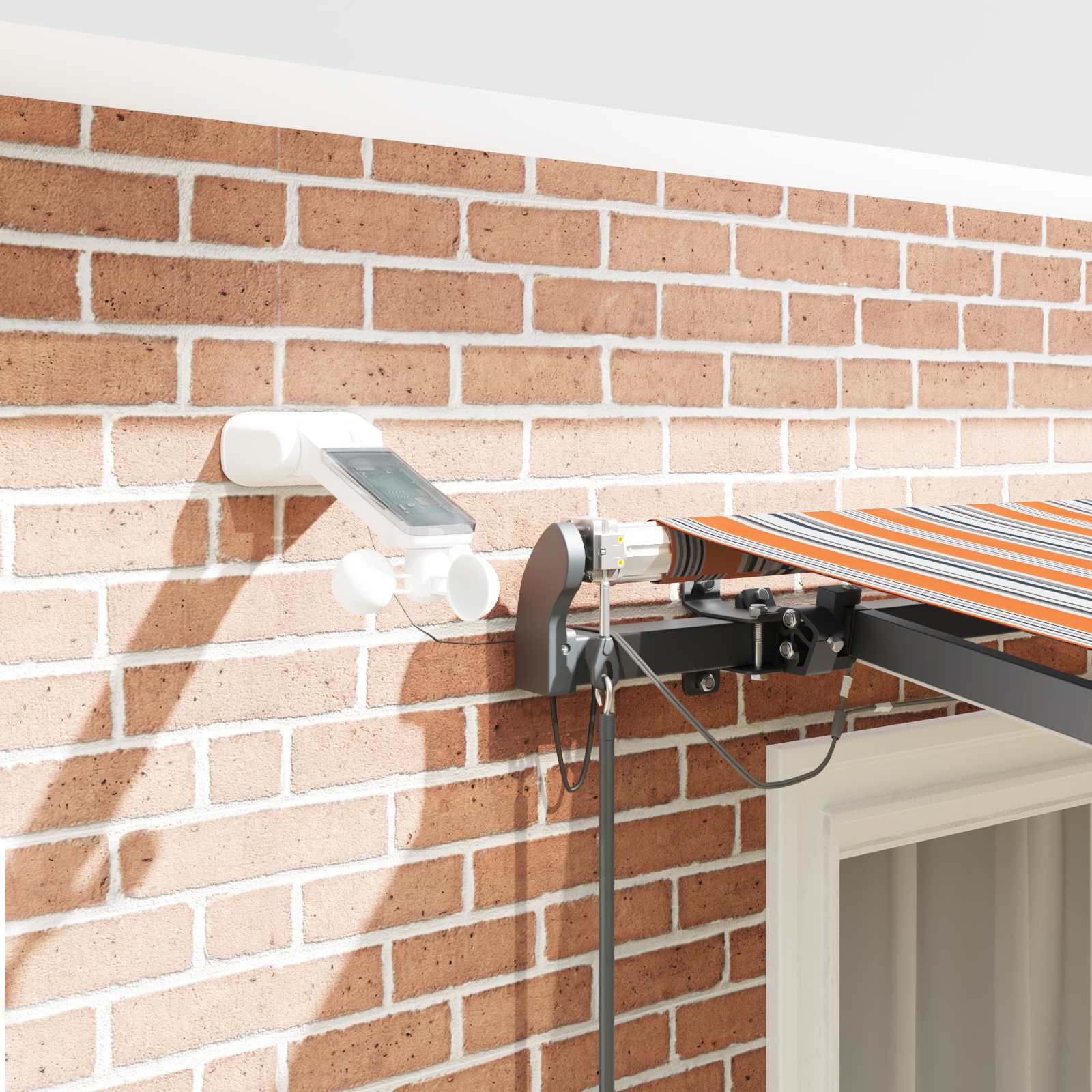 Napernyő anyag tartalmaz sokszínű 350 x 250 cm poliészter