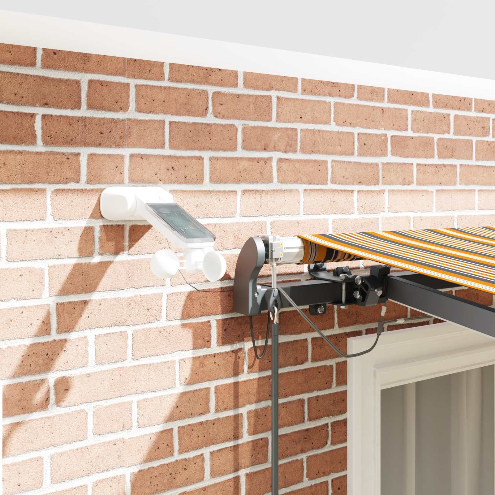 Napernyő anyag tartalmaz sokszínű 350 x 250 cm poliészter