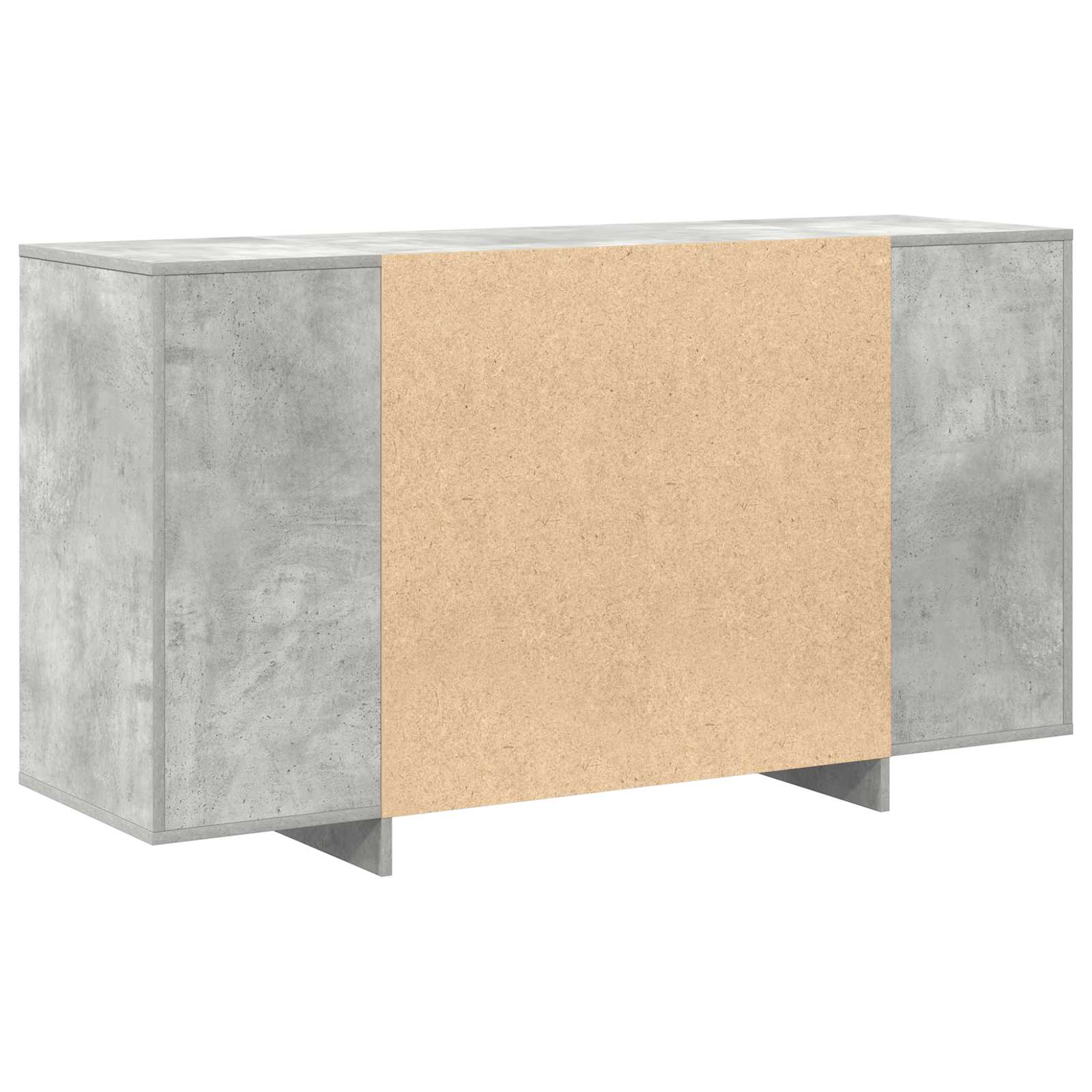 Széf beton szürke 135 x 41 x 75 cm faanyag