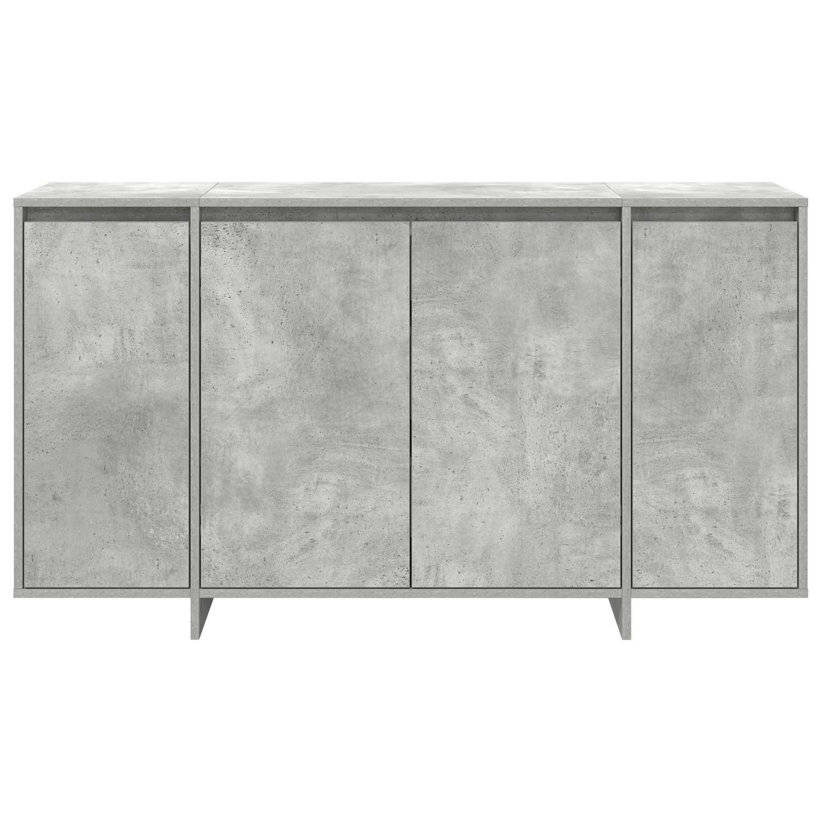 Széf beton szürke 135 x 41 x 75 cm faanyag