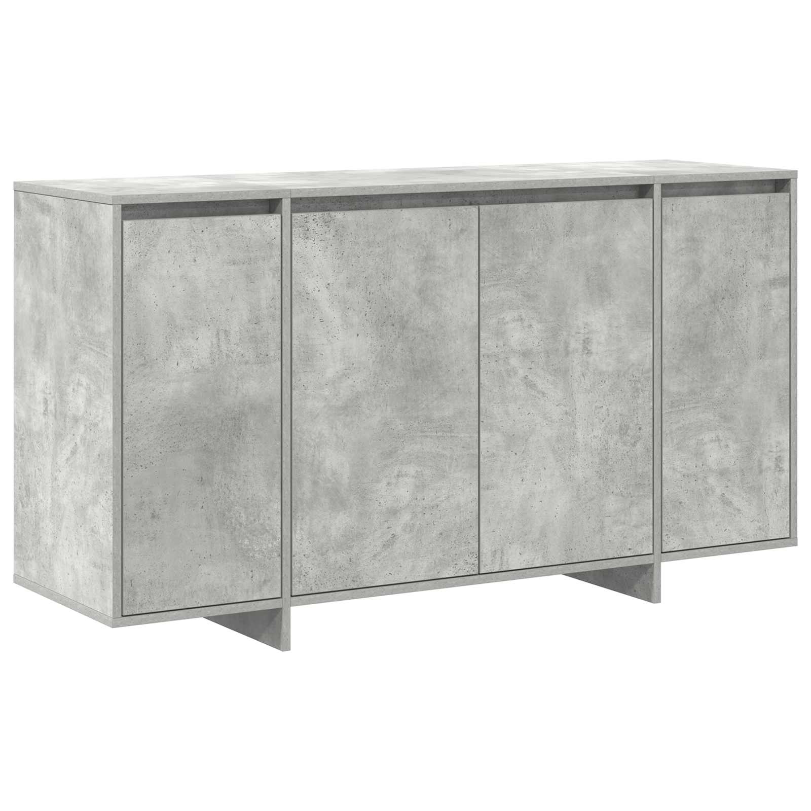 Széf beton szürke 135 x 41 x 75 cm faanyag