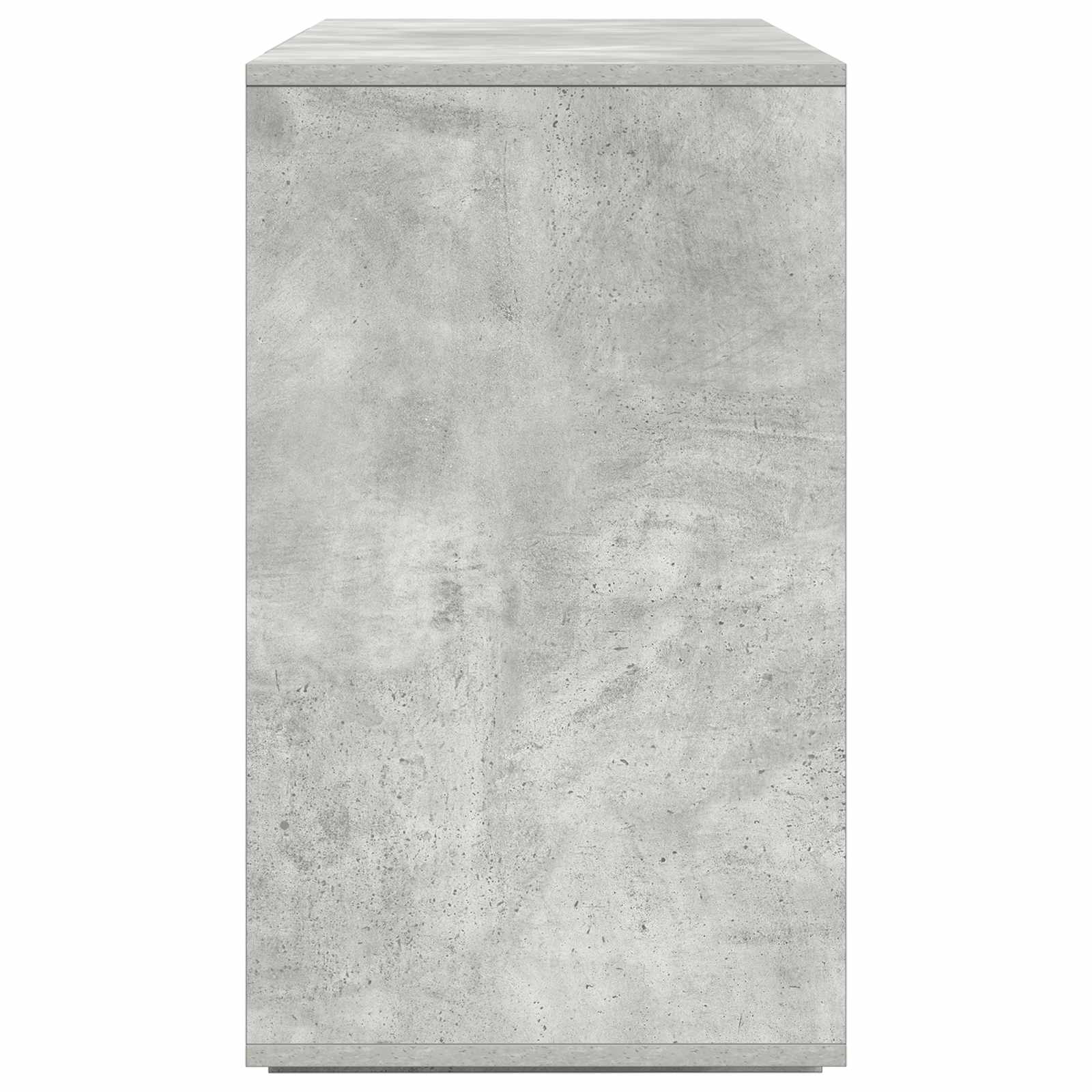 Széf beton szürke 135 x 41 x 75 cm faanyag