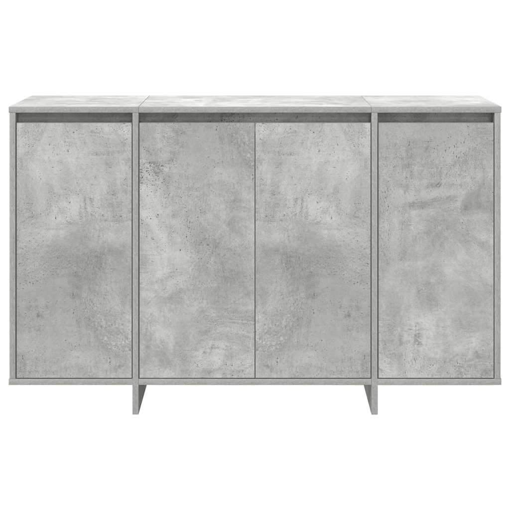 Széf beton szürke 120 x 41 x 75 cm faanyag
