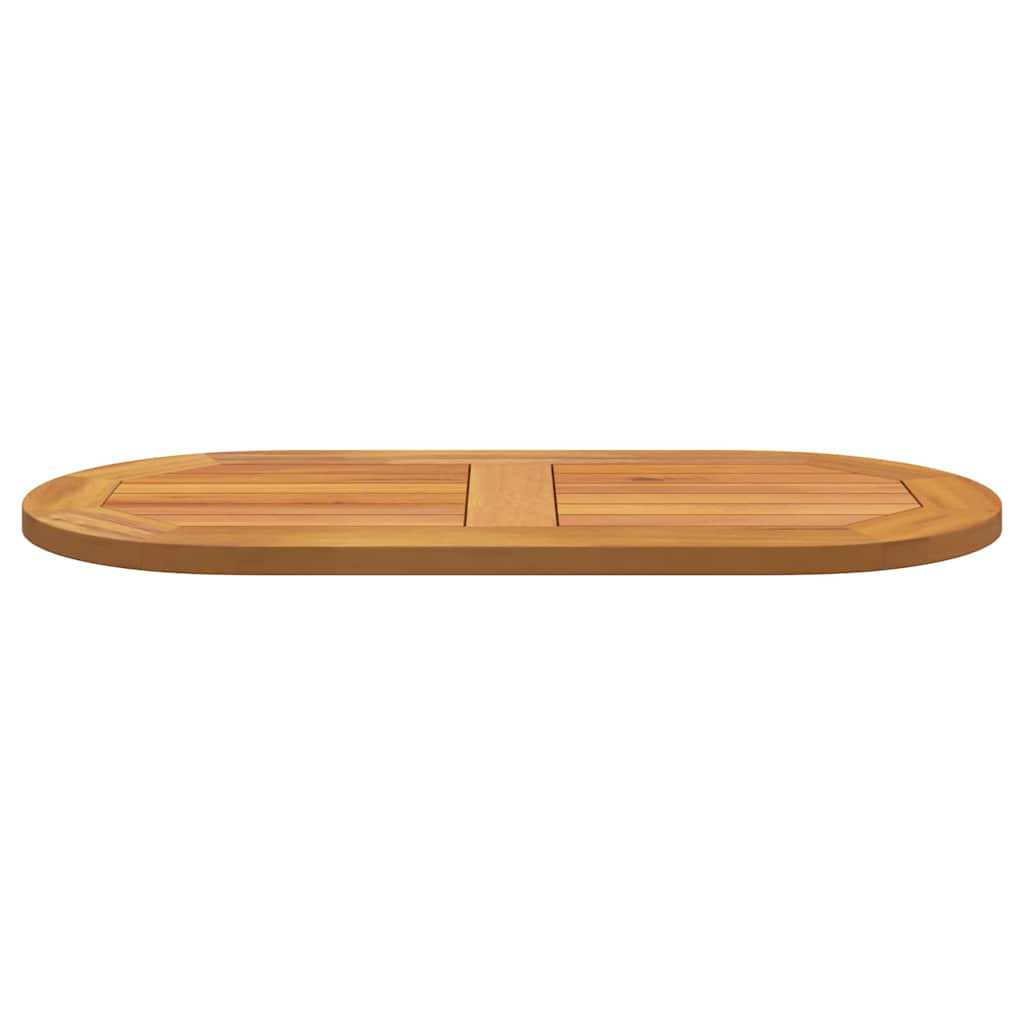 Asztallap olaj természetes 80 x 40 x 2 cm tömör akácfa