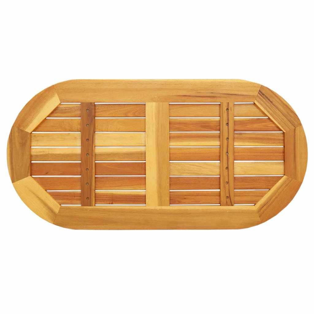 Asztallap olaj természetes 90 x 45 x 2 cm tömör akácfa