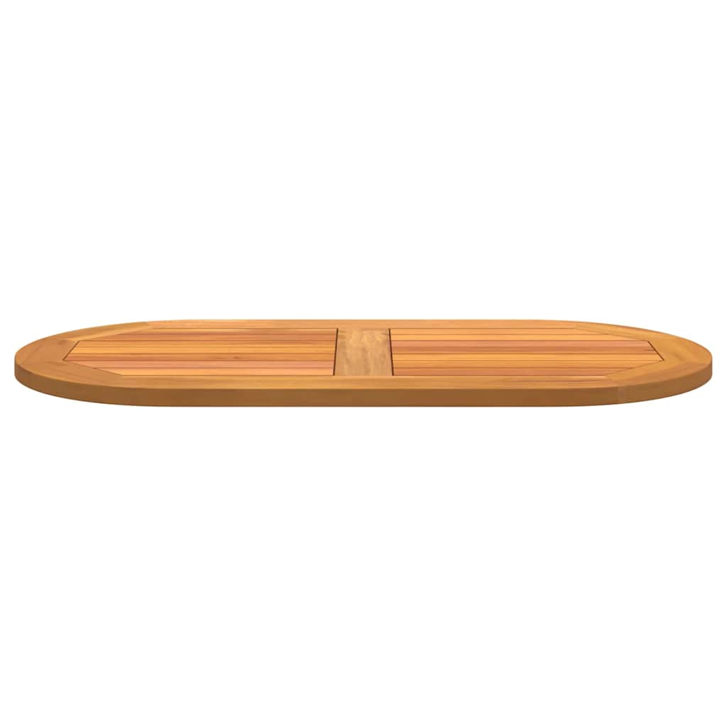 Asztallap olaj természetes 90 x 45 x 2 cm tömör akácfa