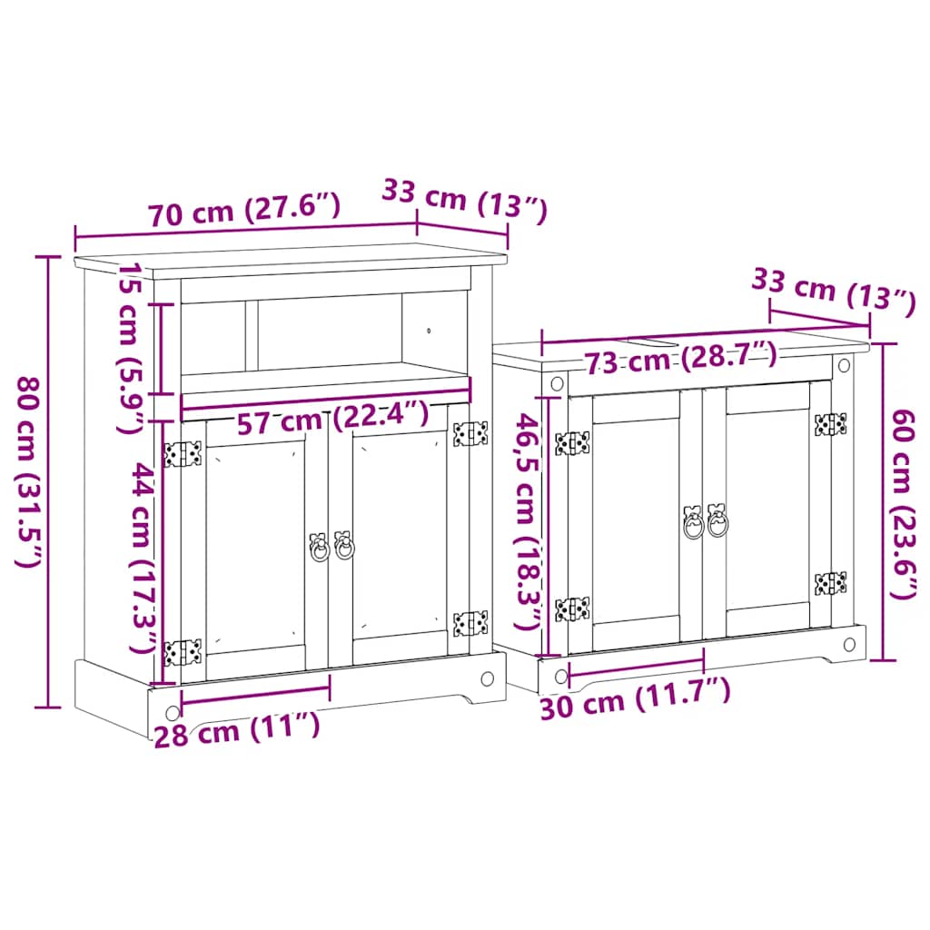 2 darabos fürdőszoba bútor szett 