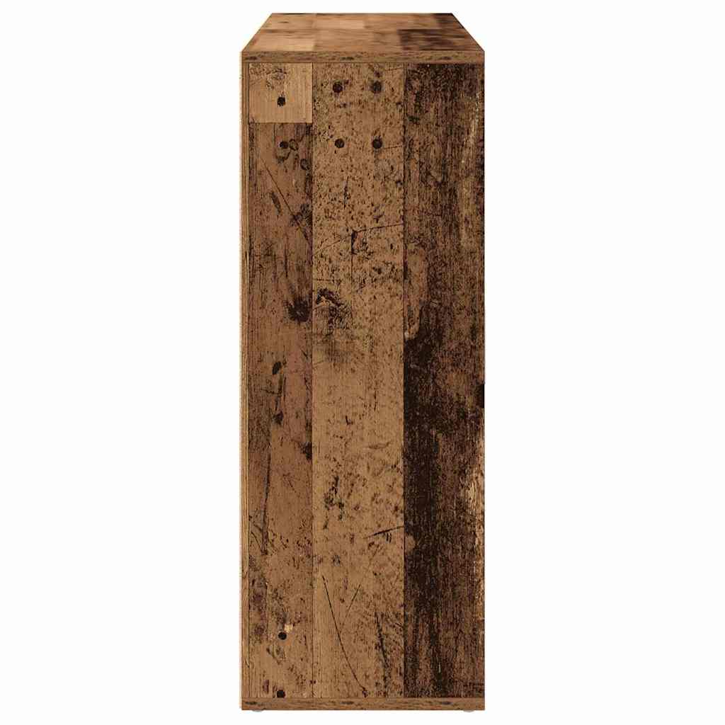 Széf 2 pcs öreg fa 60 x 31 x 84 cm faanyag