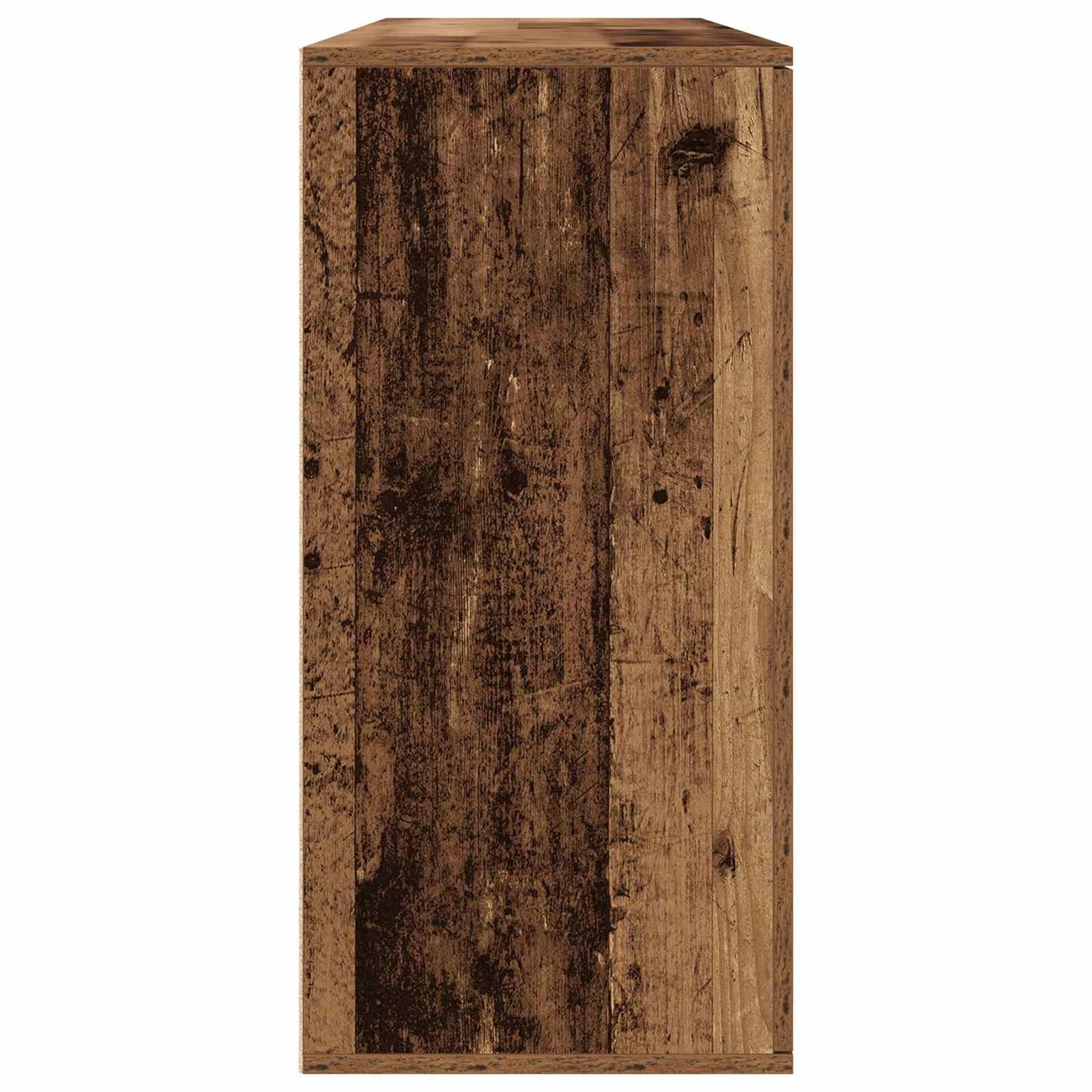 Széf 2 pcs öreg fa 79 x 38 x 80 cm faanyag