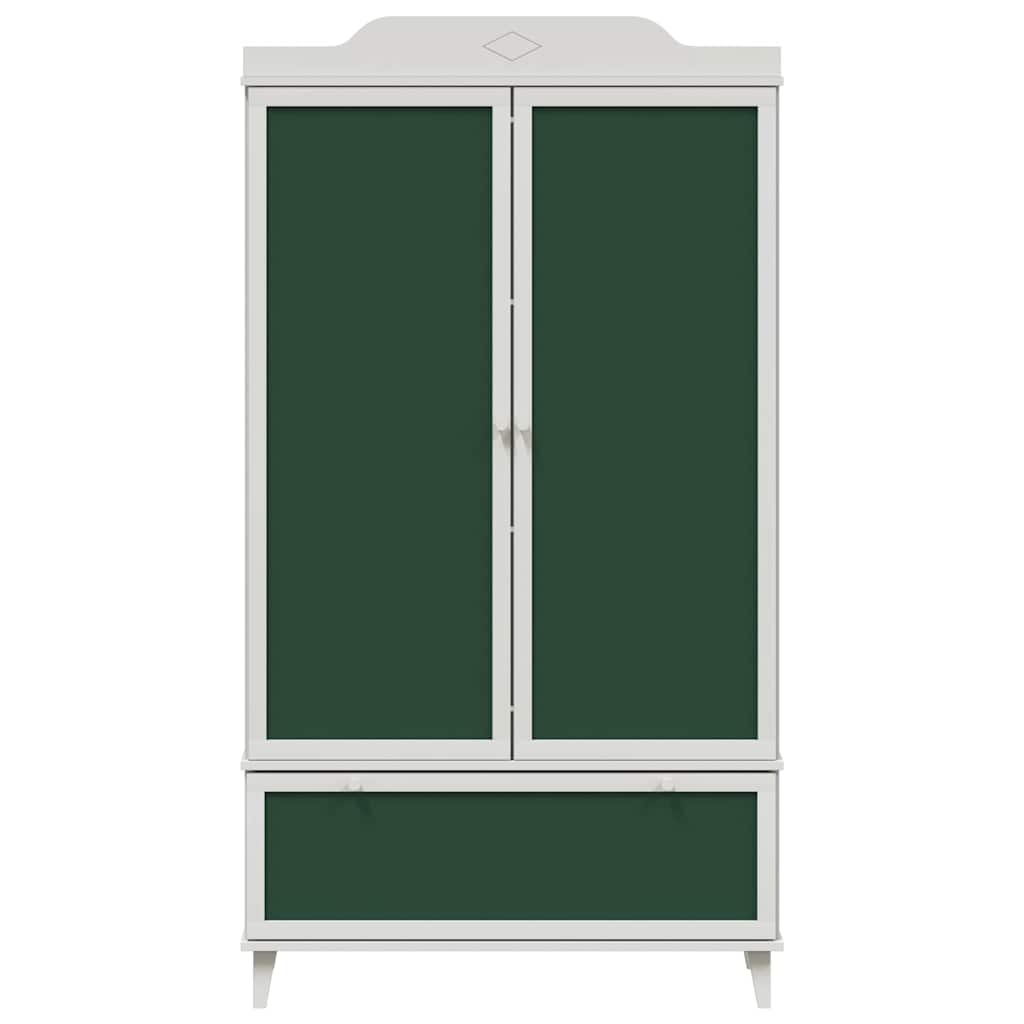 Krétával írt dresser roros fehér 90 x 45 x 165 cm faanyag