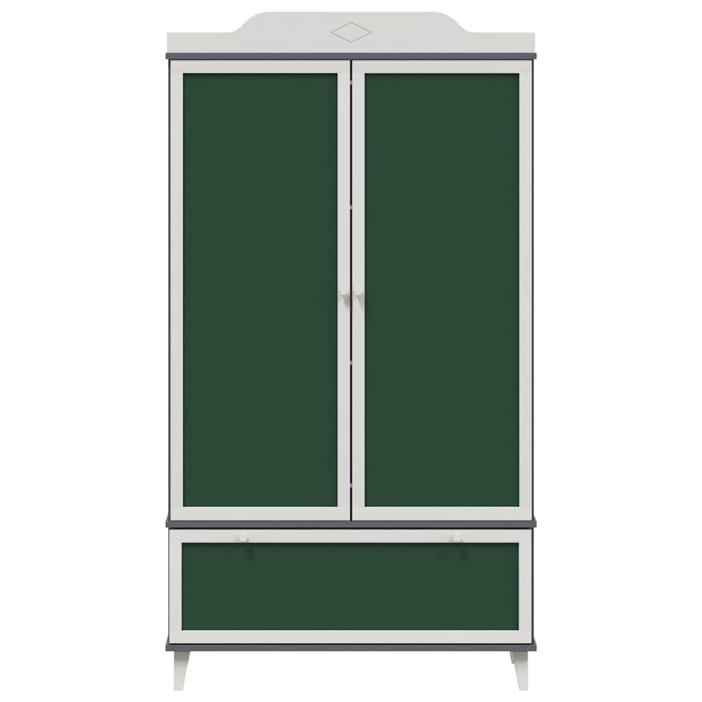 Krétával írt dresser roros szürke és fehér 90 x 45 x 165 cm