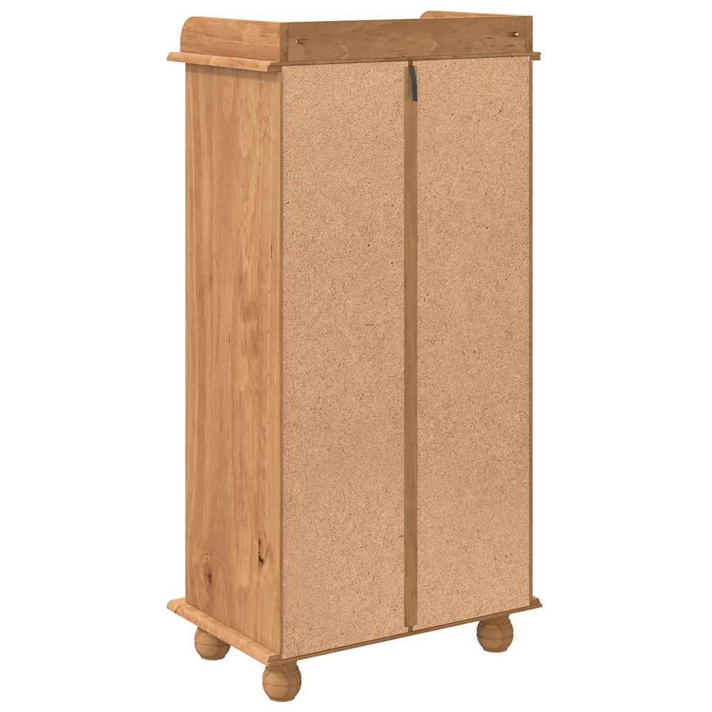 Bor szekrény askim mézes viasz 57 x 37 x 114 cm tömör fenyőfa