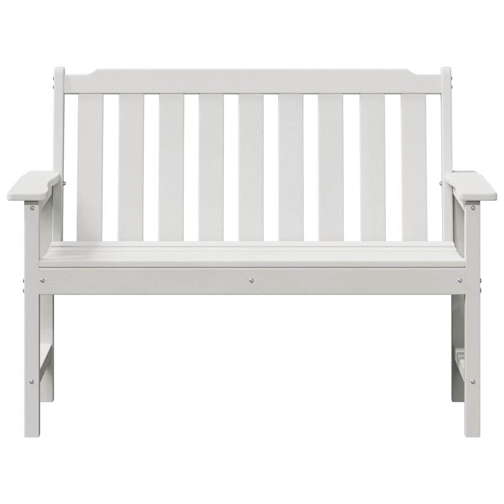 Kerti pad fehér 120 x 59 x 88 cm hdpe