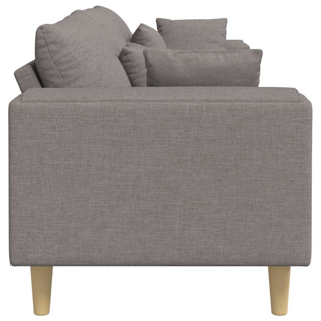 Szövet kanapé párnával tópszínű 208 cm szövet Szövet kanapé párnával tópszínű 208 cm szövet