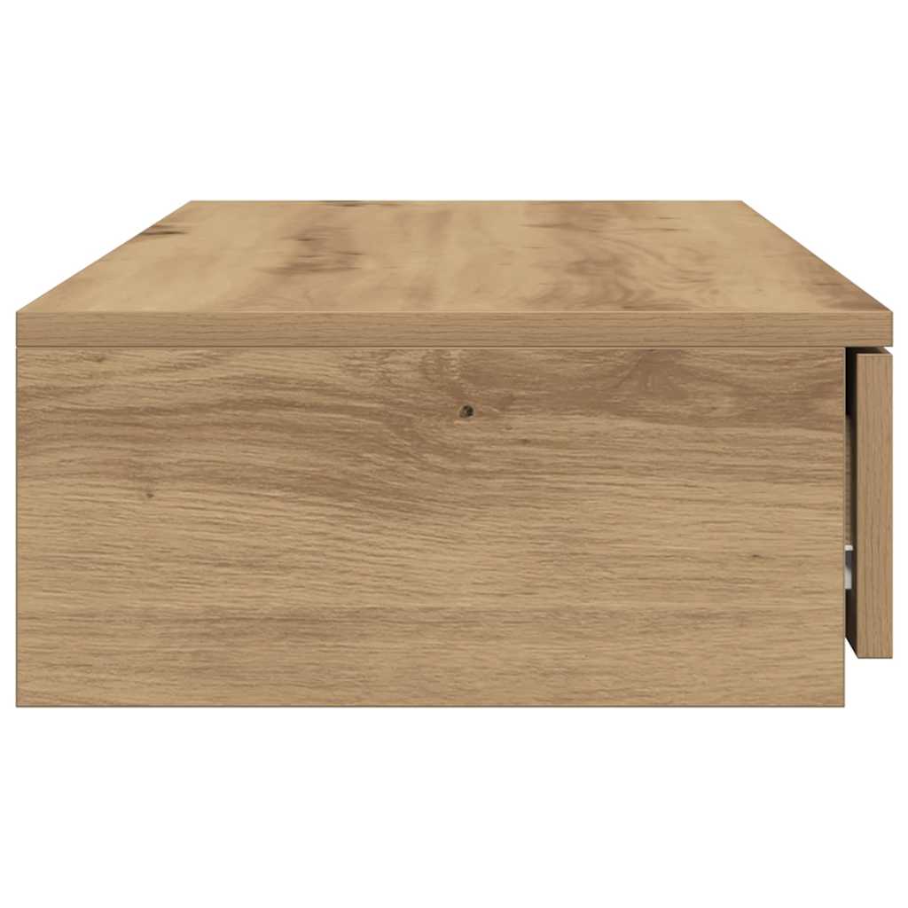 Ágyfiókok fiókkal artisan tölgy 80 x 36,5 x 16,5 cm faanyag