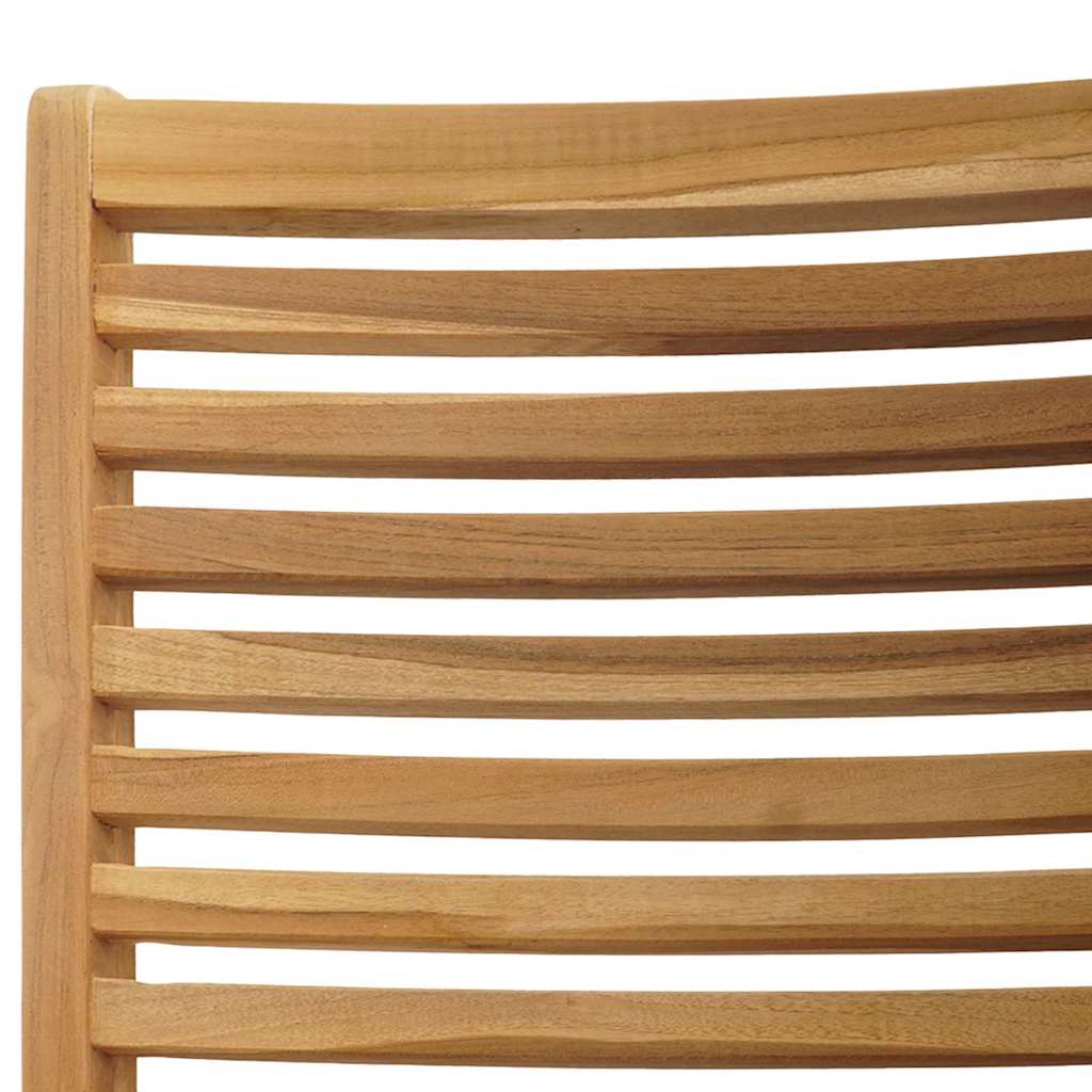 Szék 2 pcs barna 64.5 x 52 x 108 cm tömör teakfa