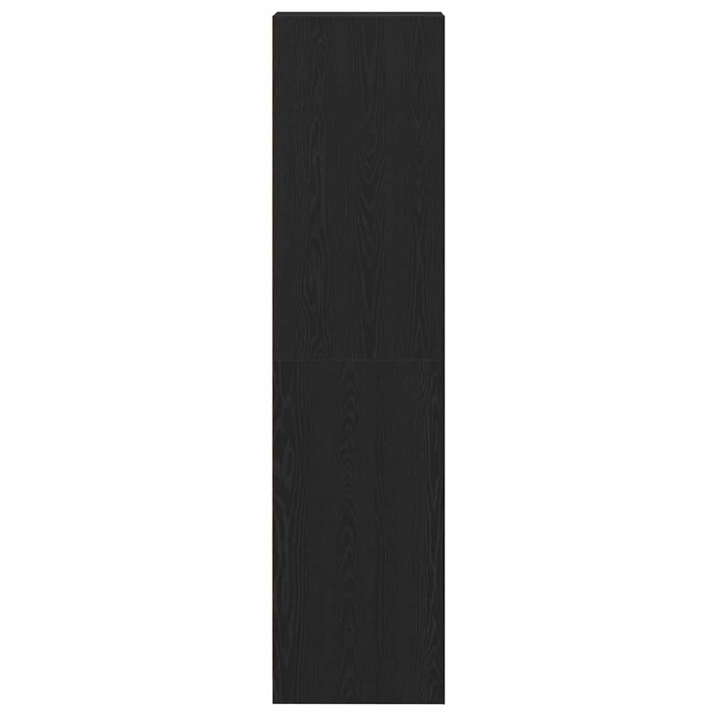 Ruhásszekrény polcokkal öreg fa 30 x 50 x 200 cm faanyag