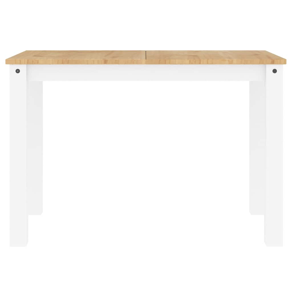 Panama 4 részes fehér tömör fenyőfa étkezőgarnitúra