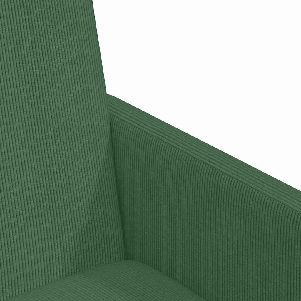Étkező székek 2 pcs szürke zöld 57 x 66 x 94 cm bársony anyag