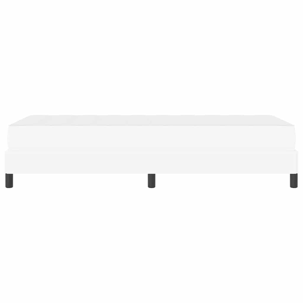 Ágy egyéb tiszta fehér 100 x 200 cm műbőr Ágy egyéb tiszta fehér 100 x 200 cm műbőr
