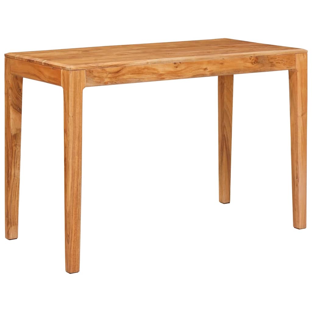 Étkezőasztal barna 110 x 55 x 76 cm tömör akácfa