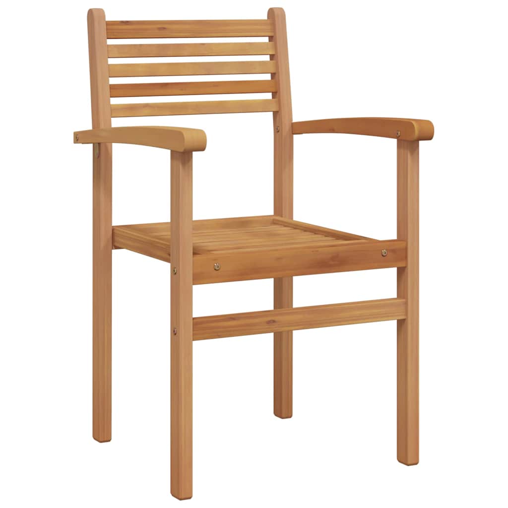 Szék 8 pcs barna 56 x 55 x 90.5 cm tömör teakfa