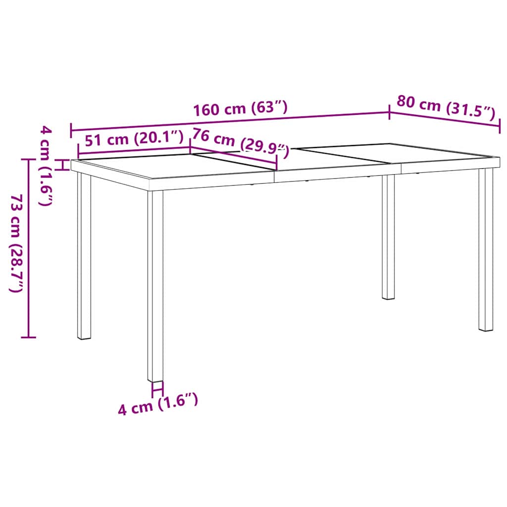 Kert étkező szett párnával 7 pcs szürke polirattan